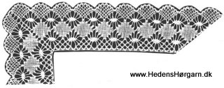 AN 0043  Lommetørklæde højde 4 cm